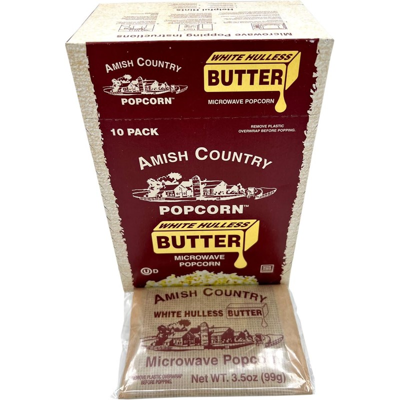 Amish Country Popcorn | Old Fashioned Microwave Popcorn | Medium