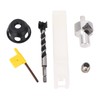 Straight Hole Drilling Positioner, 19mm Vertical Drilling Locator, Aluminium Alloy