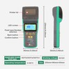 Car Brake Fluid Tester LCD Display Printing Audible Visual Alarm
