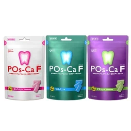 ポスカ ・ エフ POs-Ca F パウチタイプ 100ｇ × 3袋 ペパーミント ・ ストロベ リー ・ マスカット