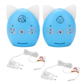 Wireless Audio Baby Monitor TwoWay Talk Sound Alert Night Light Home Audio Monitor