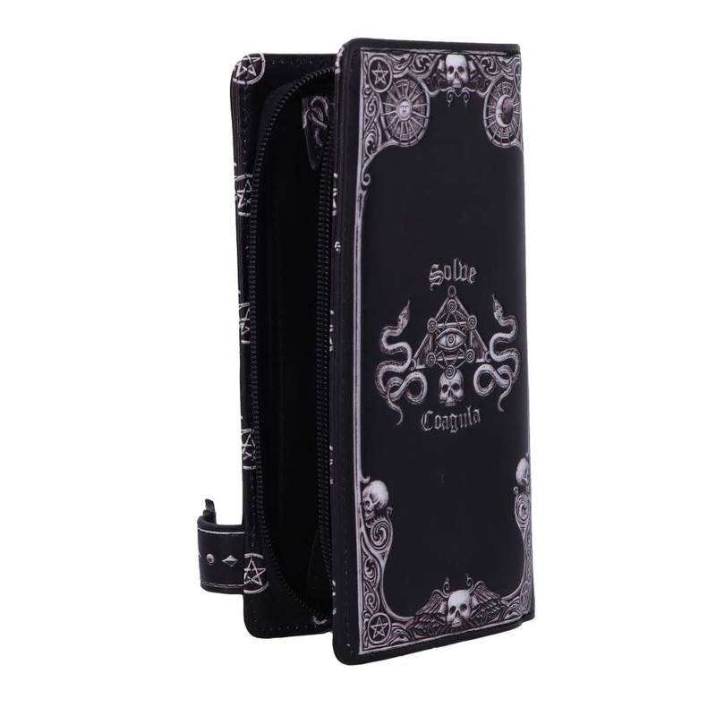 Nemesis Now Baphomet Black Embossed Wallet 18.5cm