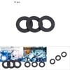 12pcs Rubber Washers, Sealing Rings Hose Rubber Faucet Connector Washers