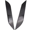 FZJDSD 2 Pcs Carbon Fiber Headlight Eyebrow Eyelid Trim Compatible