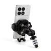 BENEALL Motorcycle Phone Mount for Fork stem Hole Handlebar Mount