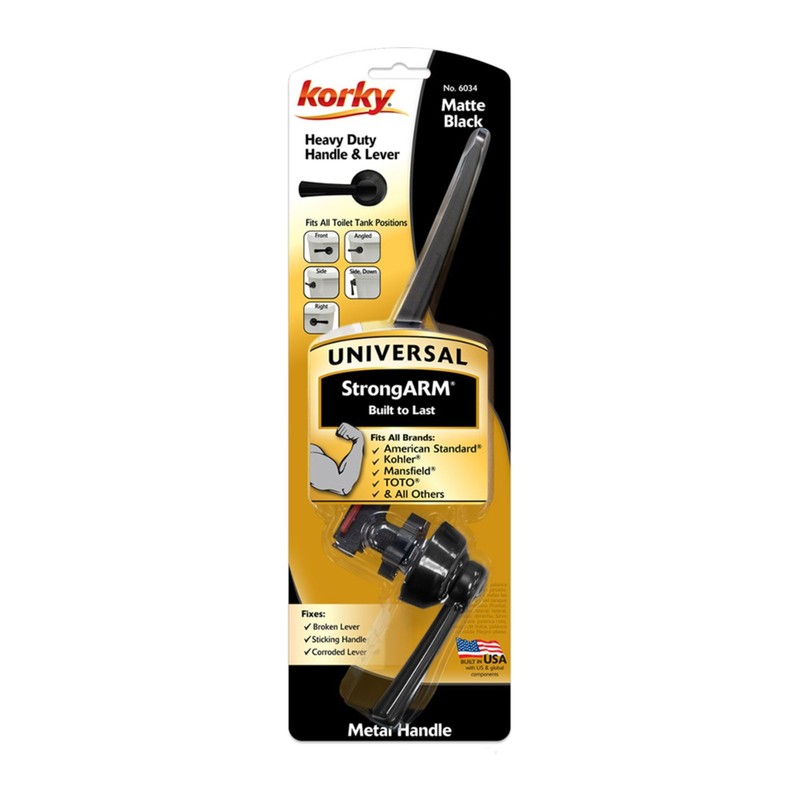 Korky Strongarm Metal Toilet Handle and Lever - Universal to