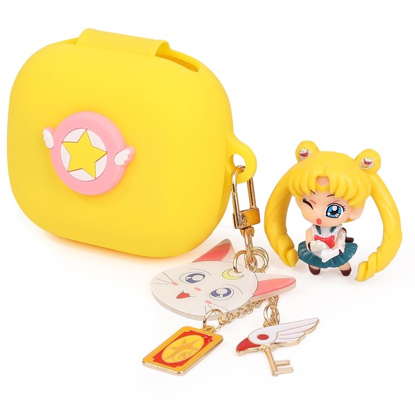 Silicone Case for Powerbeats Pro 2 Wireless Earbuds with Doll