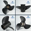 VRIWOY Boat Propeller for Suzuki Engines 13×19 13 3/4×17 13