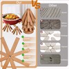 Figtacico Wooden Tree Trivets for Hot Dishes - Wood Tree