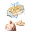 BrushLee Natürliche Borsten für Anti-Cellulite-Massage, Peeling, Tonen