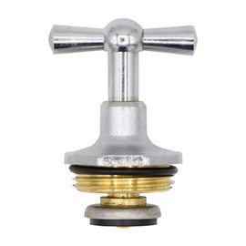 VARIOSAN 14696 1/2-Inch Toggle Top Matt Chrome-Plated Brass