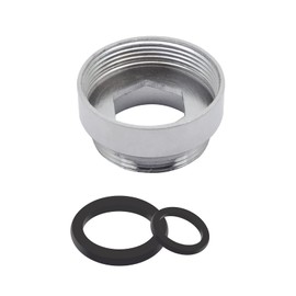 Metal Faucet Adaptor, 1Pcs Aerator Connector Faucet Adaptor Female 24mm - 22mm for Kitchen Water Saving Water Filter Female Faucet