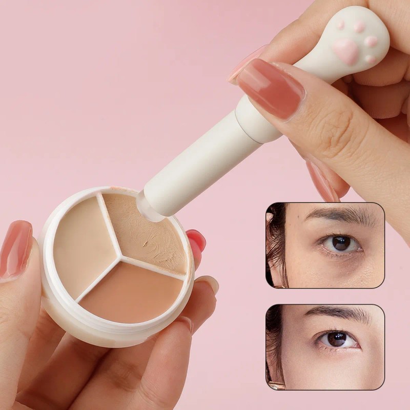 Pincel Labial De Silicona Con Forma De Pata De Gato,