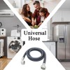 General Washing Machine Hose, 1.2m Washing Machine Water Pipe, Dishwasher