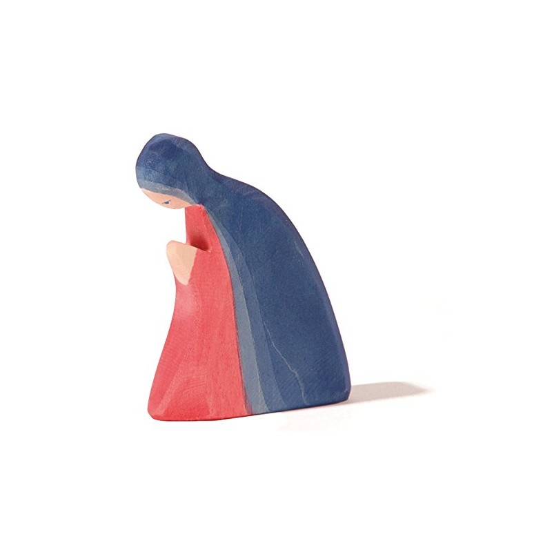 Ostheimer 40401 Maria aus Holz Höhe 11,5cm Krippenfigur handbemalt in