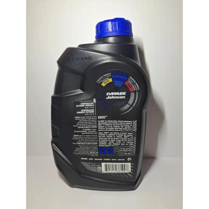 Xps Marine Xd50 Synthetic Blend 2 Stroke Outboard Oil 1qt