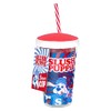 SLUSH PUPPiE Slusheis Drinking Cup with Flexible Straw