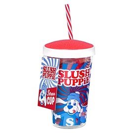 SLUSH PUPPiE Slusheis Drinking Cup with Flexible Straw