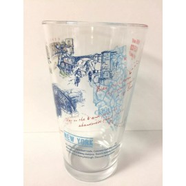 Pacifico Clara Cerveza 16 oz Pint Glass NY  Rare L/E - One (1) Glass - New & F/S