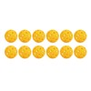 SIXRUN Pickleball Ball Set, 12pcs 74mm 40 Löcher Outdoor Pickleball