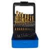 Sealey AK4719 HSS Fully Ground Drill Bit Set 19pc DIN