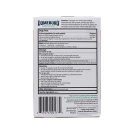 Domeboro Soothing Soak Rash Relief Poweder Packets, 12 Each (Pack of 3)