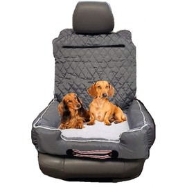 Seat Armour PET2GO101G Pet2Go Grey Car Pet Bed and Seat Cover