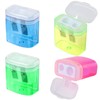kuou 4 Pcs Pencil Sharpeners , Manual Pencil Sharpener with