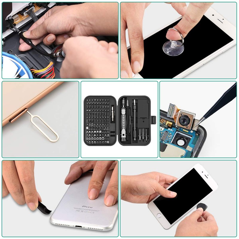 ORIA Precision Screwdriver Set, 130 in 1 Magnetic Screwdriver Kit