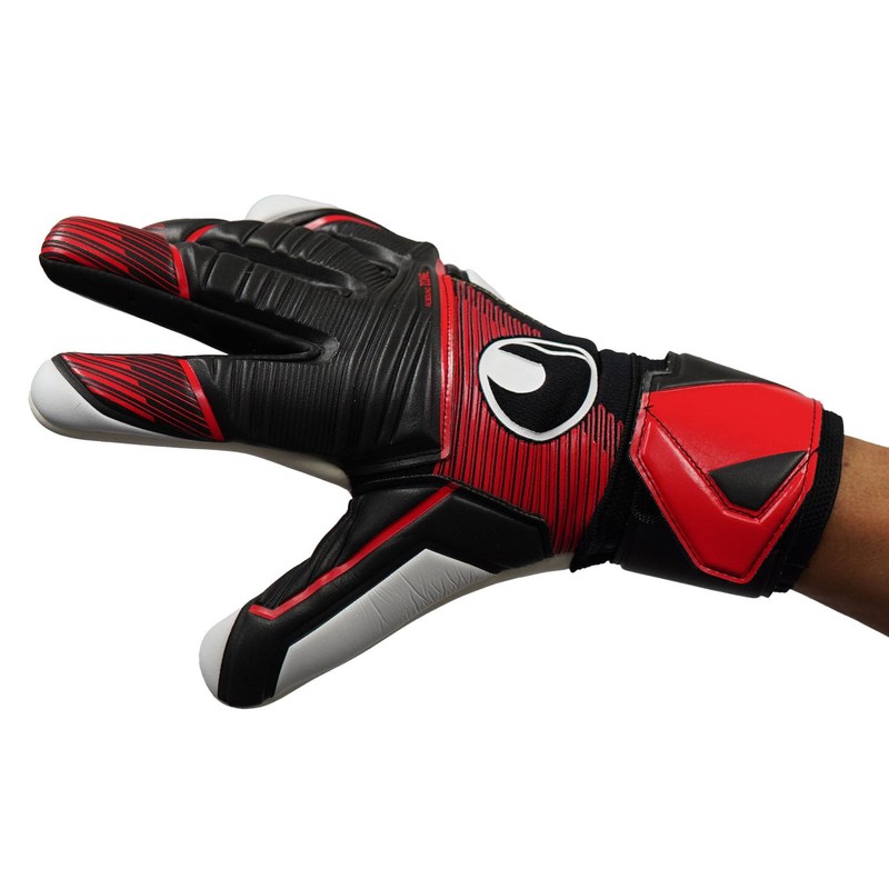 uhlsport Game Soccer GK Keeper Gloves Powerline Super Soft Half