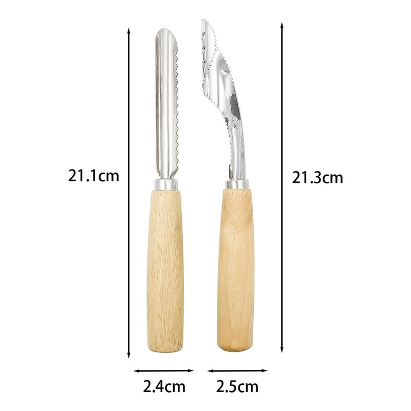 Tiardey 2 Pieces Stainless Steel Pepper Corer Chilli Corer Core