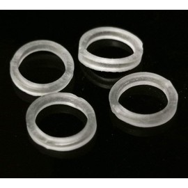 300 Pcs Ortho Elastic Rubber Bands 3/16 Inch 3.5oz Medium Braces Bands Gaps Dental Orthodontic Teeth Straightener