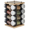 Cole & Mason Blyth Spice Rack Carousel, 16 Jar, Bamboo