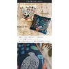 Miyuki Matsuo Bird Tree Square Cushion Cover 45x45 Bird Pattern
