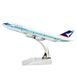 LESES Diecast Plane Model 1:400 scale Cathay Pacific Boeing 747 Airplane Model for Decoration or Gift