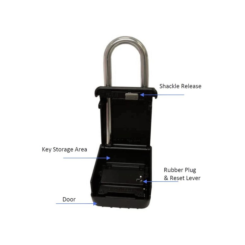 Key Lockbox Hide A Key Outdoor Hanging Lock Box Keysafe