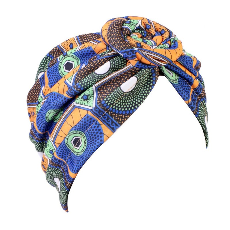 Women African Turban Cap, Flower Turbans for Women Soft Pre-Tied