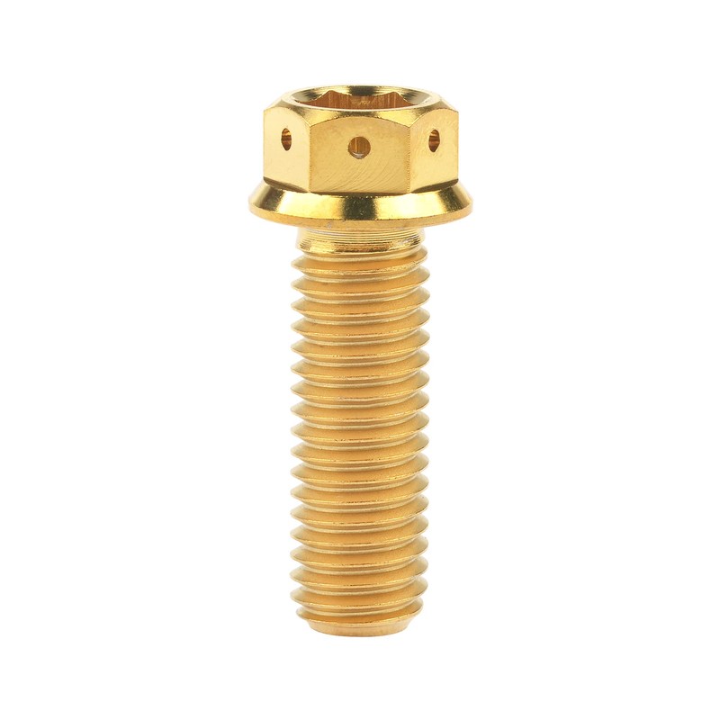 Wanyifa Titanium Flange Hex Head Bolt M8 15 20 25
