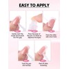 EBANKU 4 Pcs Nail Glue Remover Pen, Click&Remove Pen Design