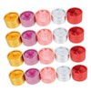 TOVINANNA 20Pcs Round Jewelry Box Durable Earring Necklace Ring Display