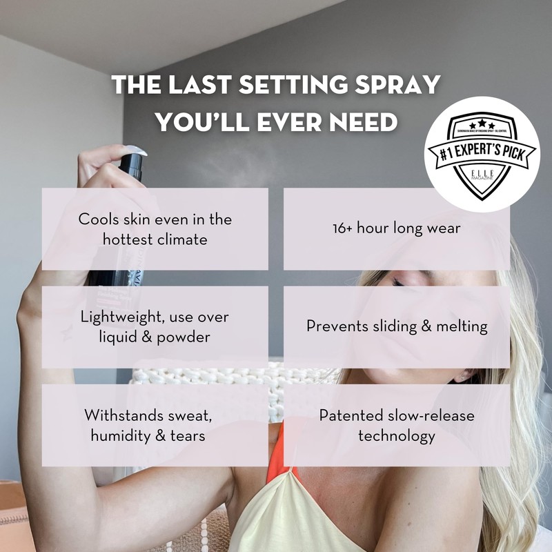 Skindinavia The Makeup Finishing Spray, Oil Control Makeup Setting Spray,