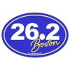 Charmed Running Boston Marathon 26.2 Distance in Script Removable Bumper