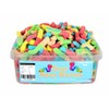 Candycrave Sour Neon Worms Tub 600g