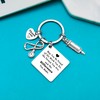 Ximalun Nurse Thank You Gifts RN Nurse Keyring Nurse Practitioner