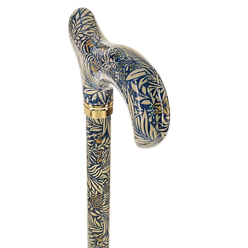 Golden Petals Designer Derby Adjustable Walking Cane – Stylish Adjustable