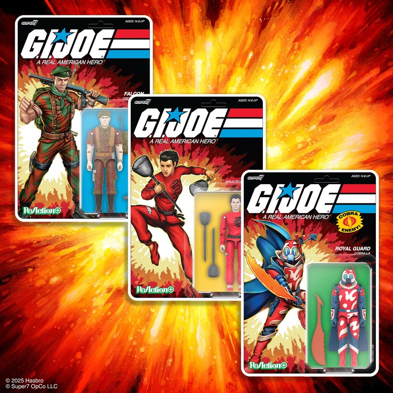 Super7 G.I. Joe Reaction+ Wave 04 (Movie Collection) - Lt.