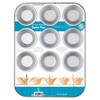 KitchenCraft Non Stick Muffin Tin / Mince Pie Baking Tray,