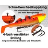 Angel-Berger Wild Devil Baits Gaint Sea Shad Halibut Pollock Bait