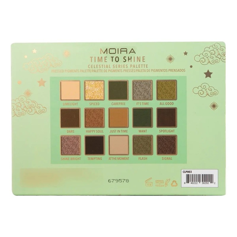 Paleta De Sombras Moira Cosmetics Chasing Eternity