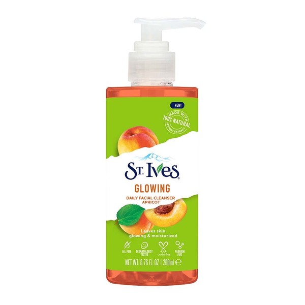 St Ives Face Cleanser Glowing Apricot Face Wash MADE WITH